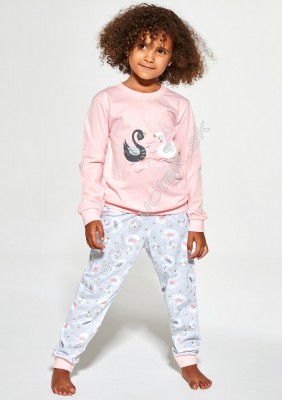 Dievčenské pyžamo Cornette387-Swan-2