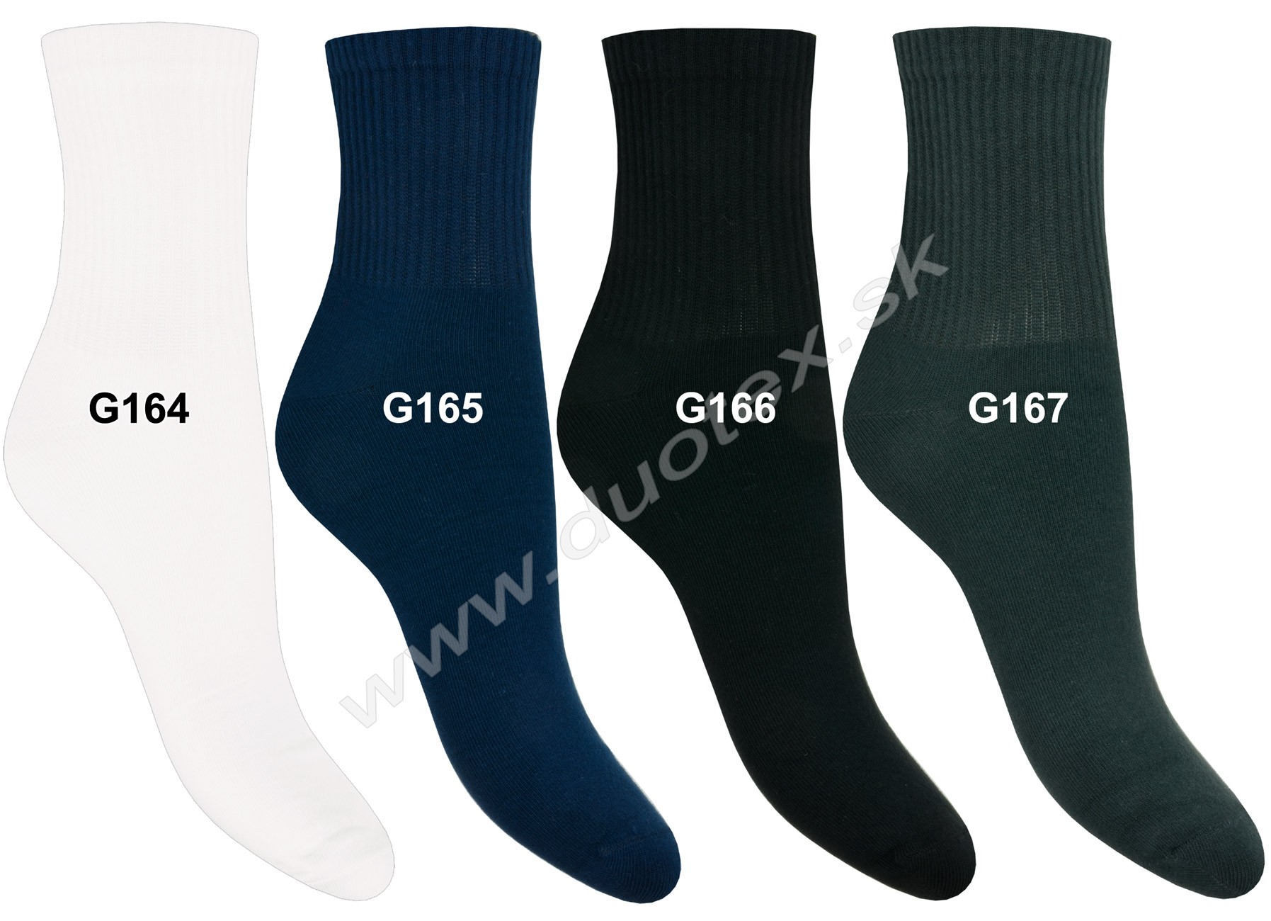 E-shop STEVEN Športové ponožky Steven-060HL G164-biela 38-40(25-26)