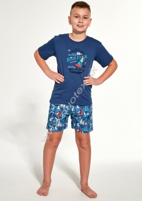 Chlapčenské pyžamo 789-Blue-Dock