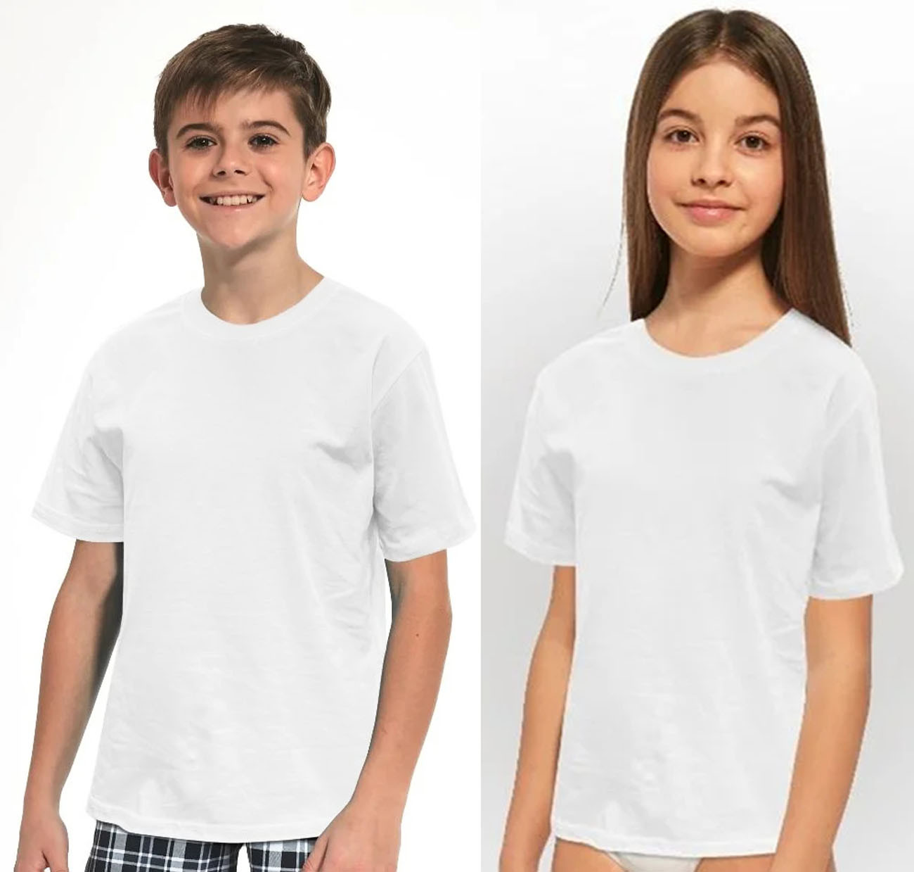 E-shop CORNETTE Nátelník detský T-shirt709 white 134