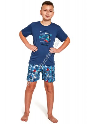 Chlapčenské pyžamo 790-Blue-dock