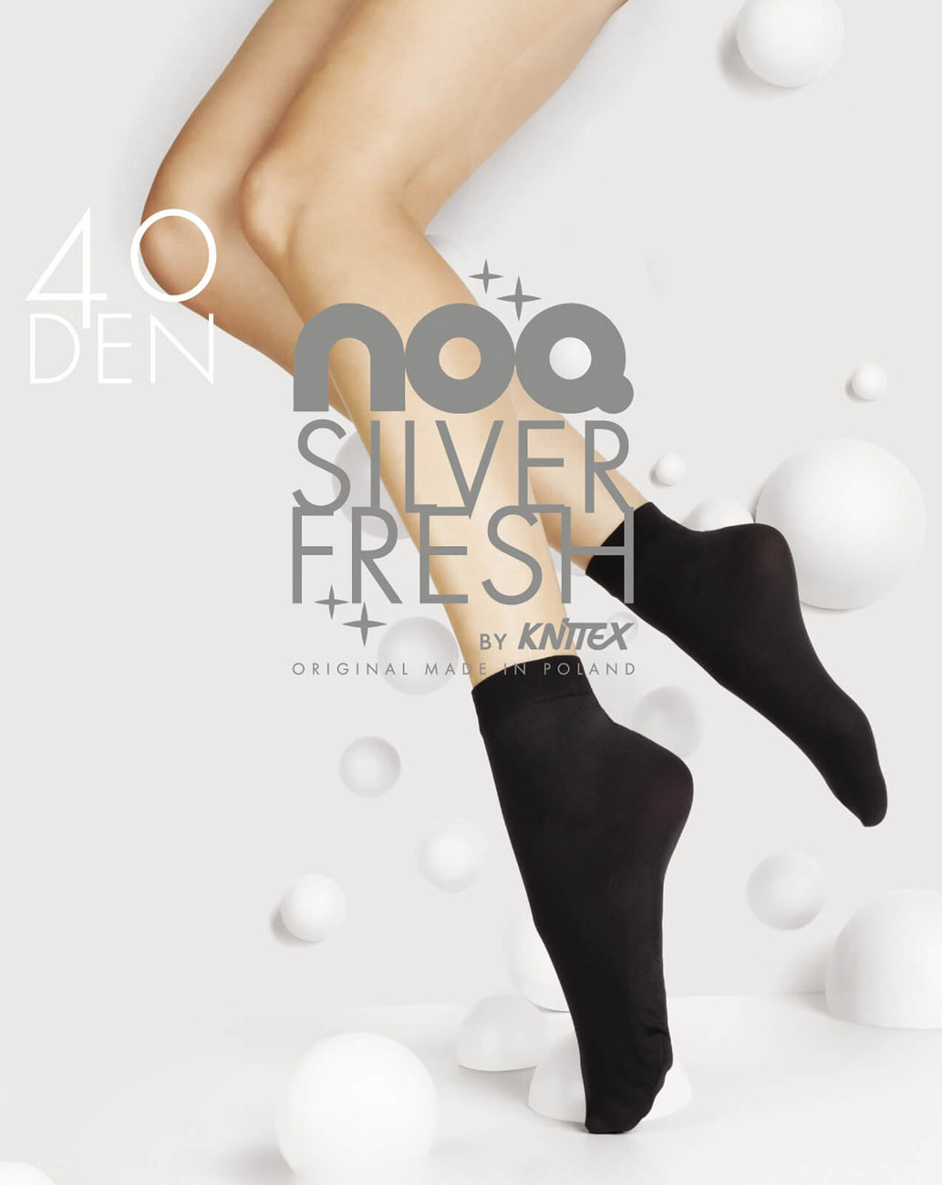 E-shop KNITTEX Dámske ponožky Silver-fresh-PON40 nero uni