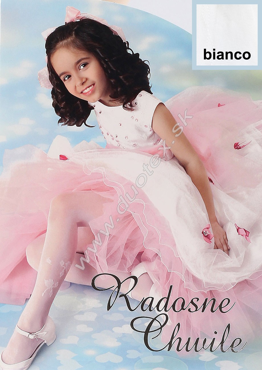 E-shop WOLA Silonky RadosneChwile-vz.80 bianco 116-122