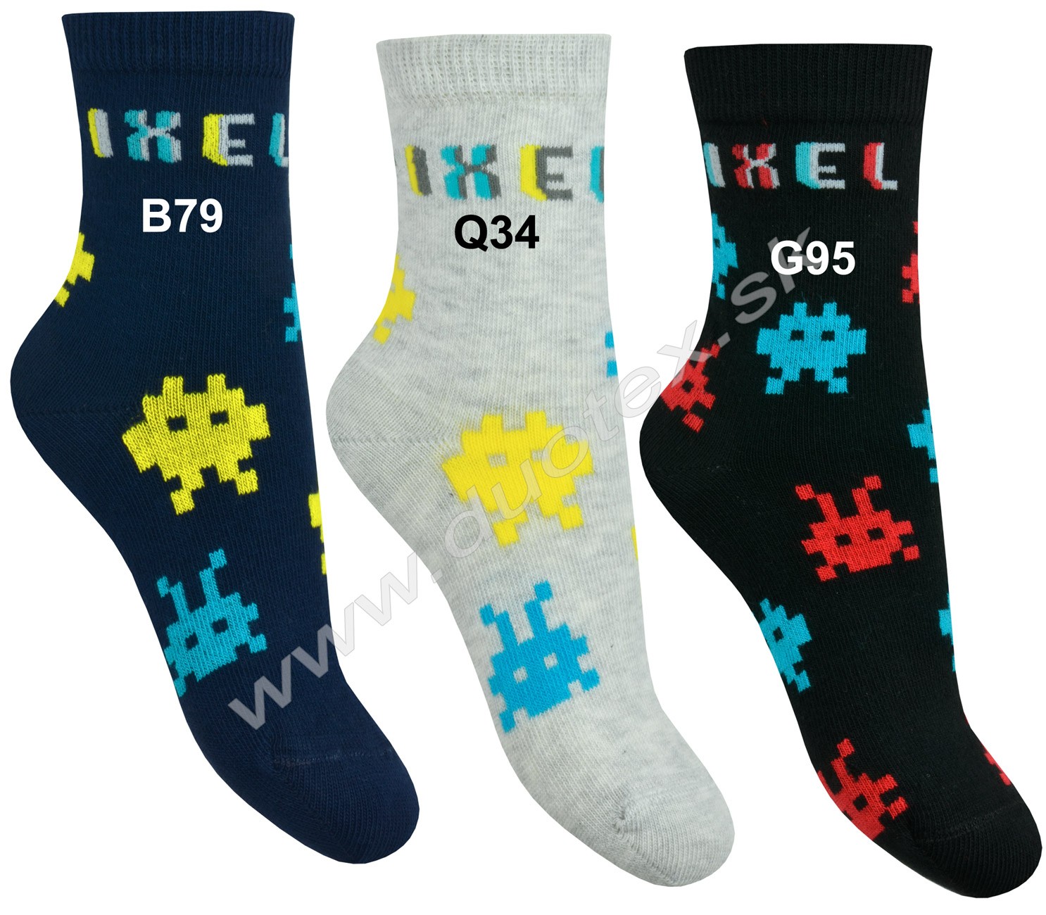 E-shop GATTA Vzorované ponožky w44.p01-vz.164 Q34 33-35(22-23)