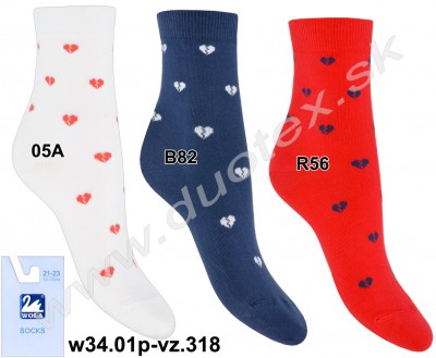 Vzorované ponožky w44.01p-vz.318