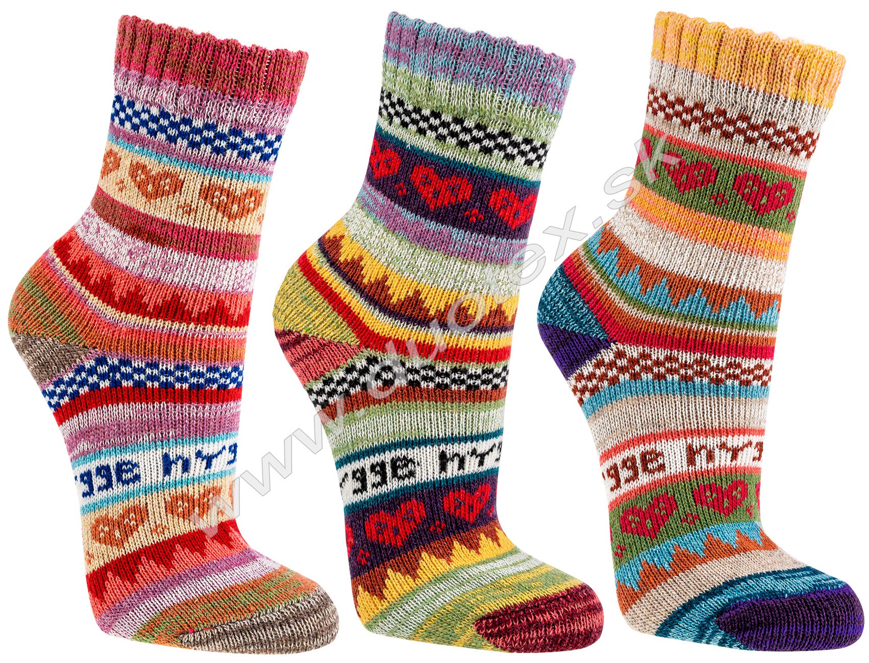 E-shop SOCKS4FUN Zimné ponožky W-3197-1 k.1 15-18(9-11)