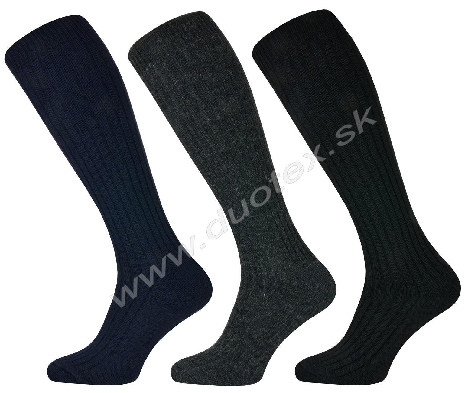 SOCKS4FUN Zimné podkolienky W-6624 k.1 39-42(26-27)