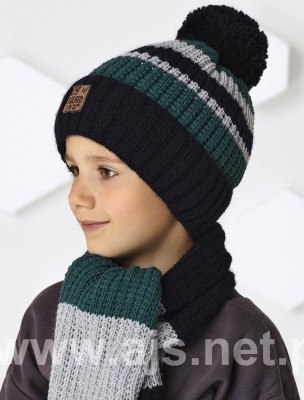 Čepice a šála AJS-44-527