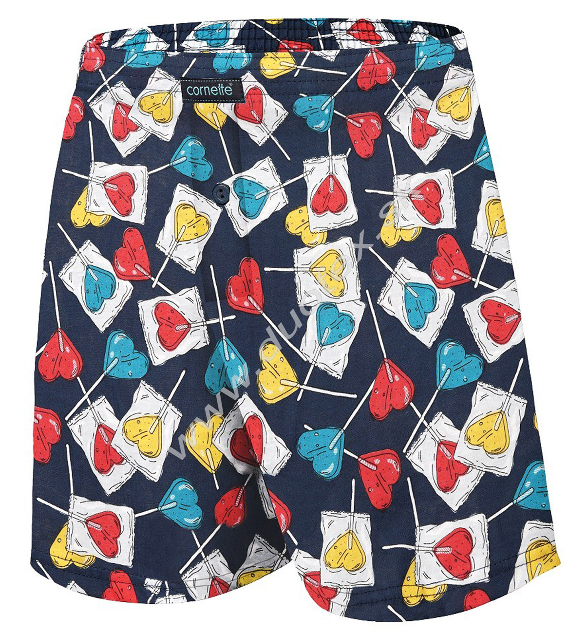 CORNETTE Valentínske boxerky Classic001/138 138 2XL