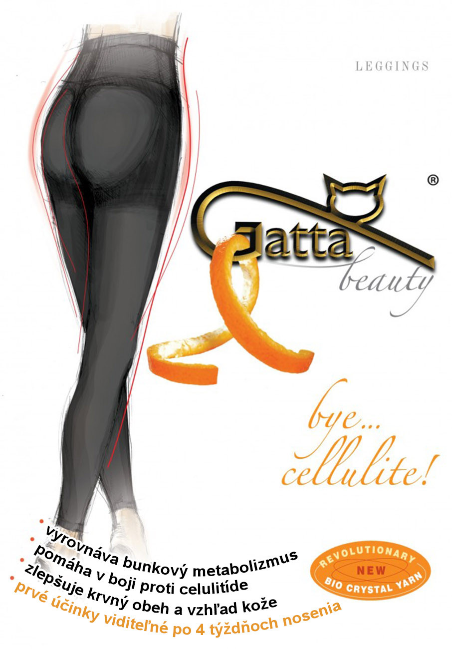 E-shop GATTA Dámske legíny Leg-bye-cellulite70 nero 3(M)