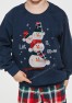Vianočné pyžamo 593/154-Snowman