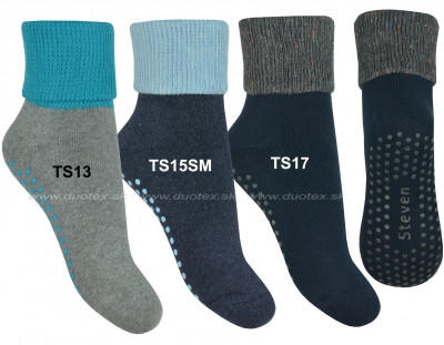 Ponožky s ABS Steven-038-13