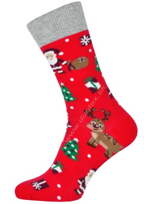 Vianočné ponožky Steven-136-128