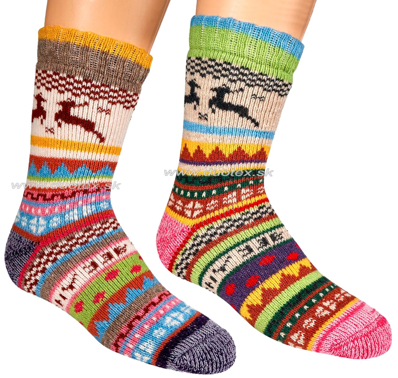 E-shop SOCKS4FUN Zimné ponožky W-3199-5 k.5 23-26(15-17)