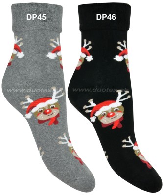 Vianočné froté ponožky Steven-030-45