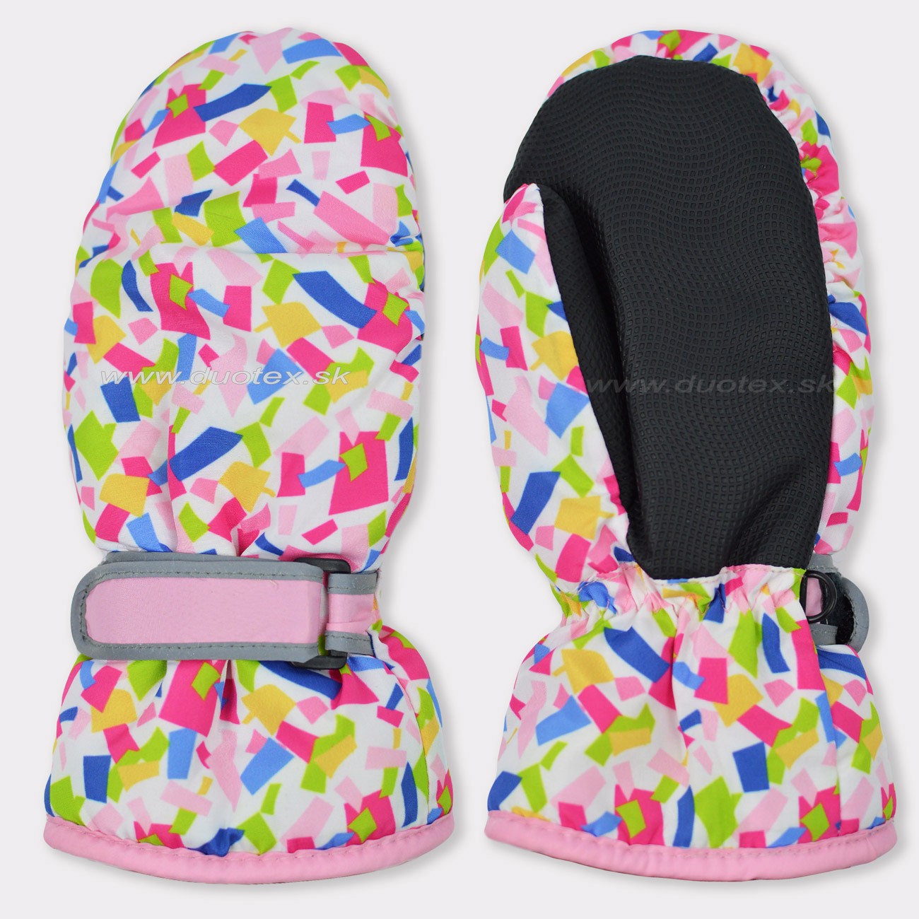 NOVITI Rukavice N-RN003-G01 biela 14cm
