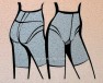 Pančuchové nohavice kr. Long-shorts70