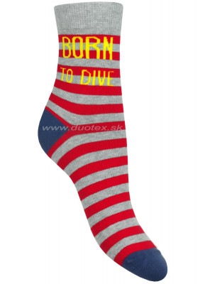 Vzorované ponožky g44.n01-vz.305