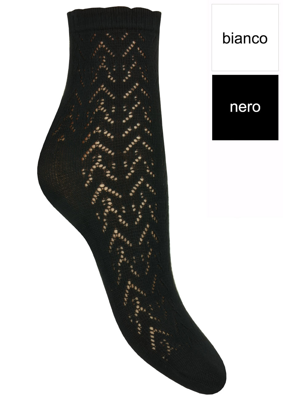 E-shop KNITTEX Dámske ponožky Cindy-vz.5 bianco 36-42(24-28)