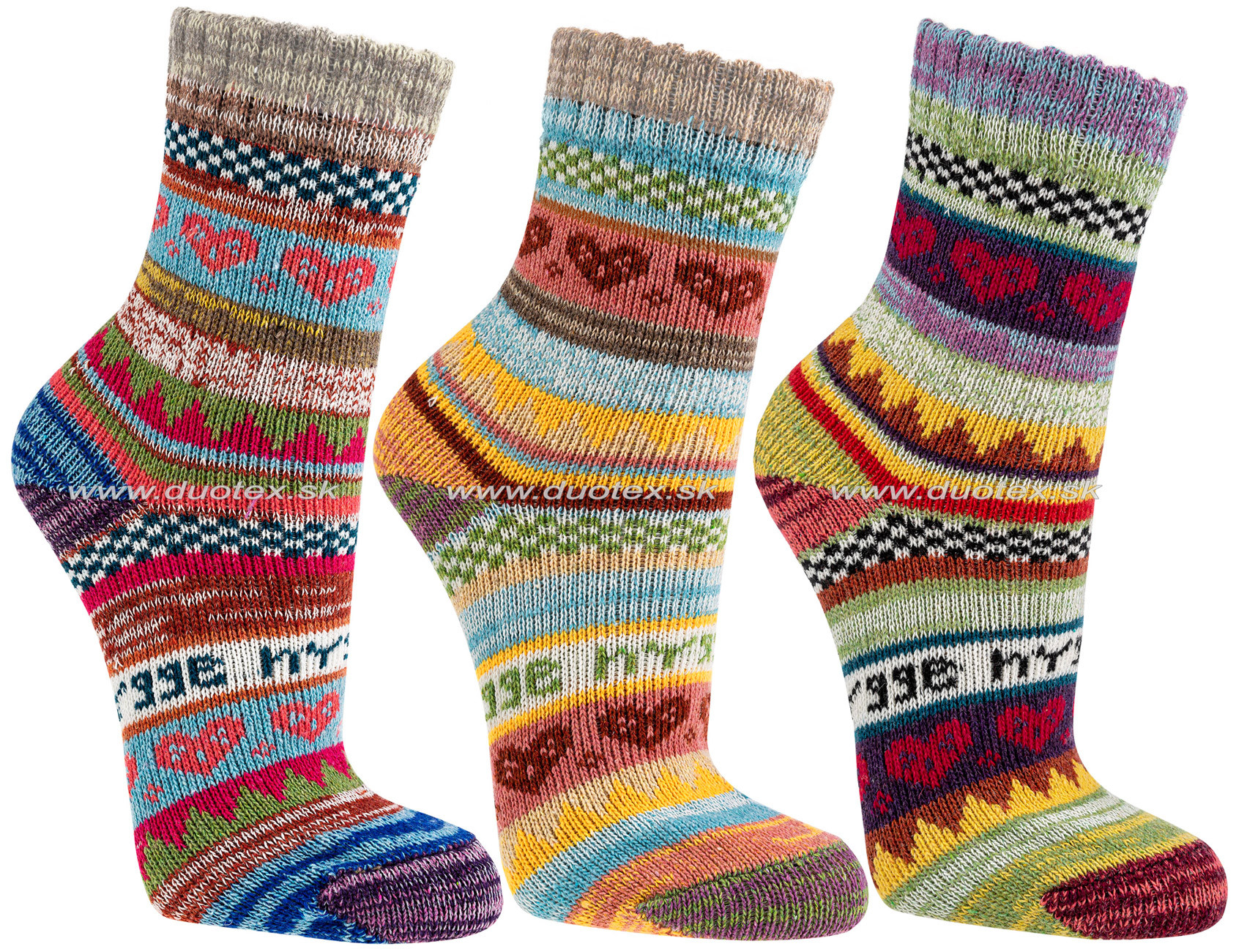 E-shop SOCKS4FUN Zimné ponožky W-3197-9 k.9 23-26(15-17)