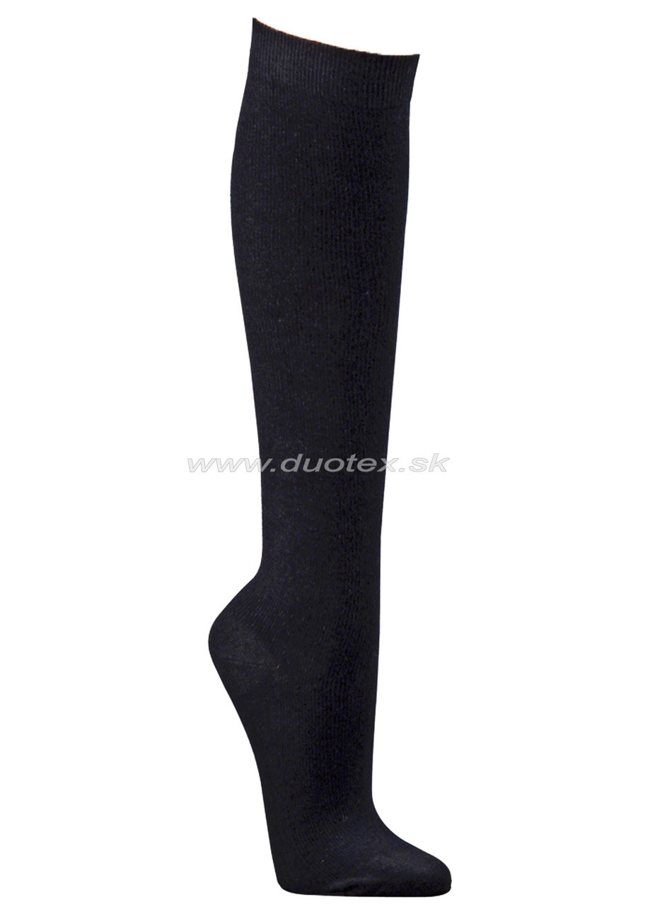 E-shop SOCKS4FUN Kompresné podkolienky W-6472 k.1-čierna 35-38(24-25)