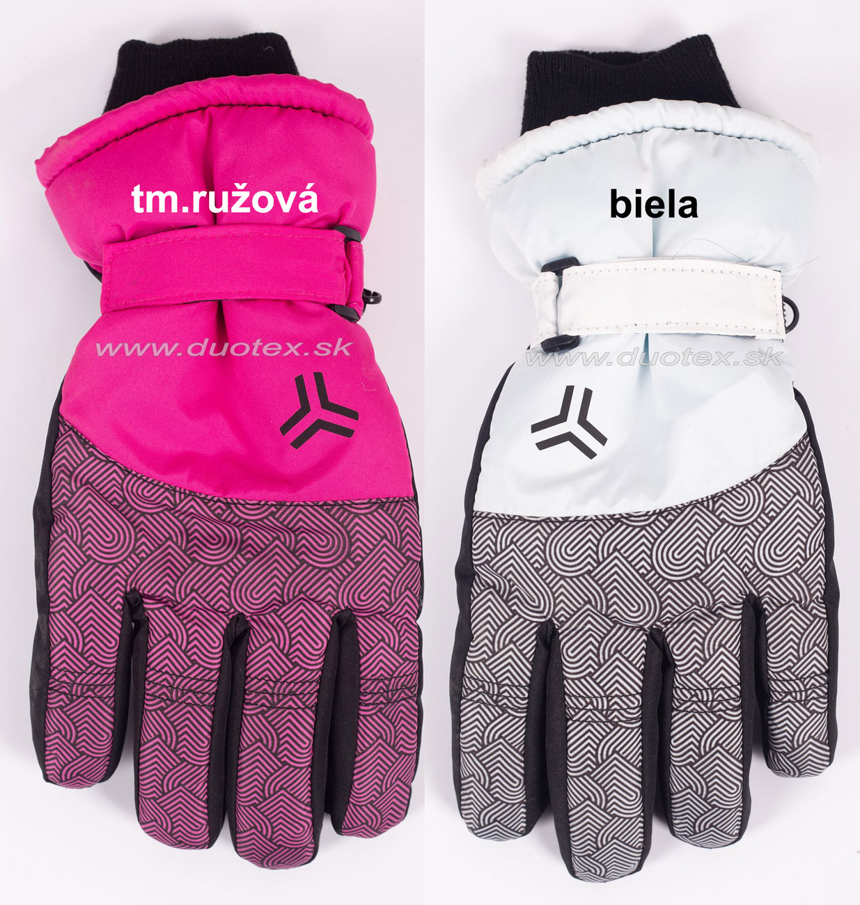 E-shop YO Rukavice REN-0349G tm.ružová 16cm