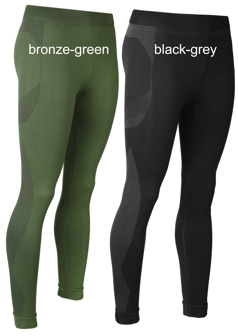 E-shop GATTA Termo spodky Muscle-leggings-men black-grey