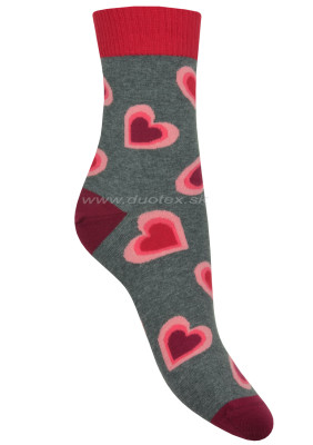 Valentínske ponožky Steven-136D-125