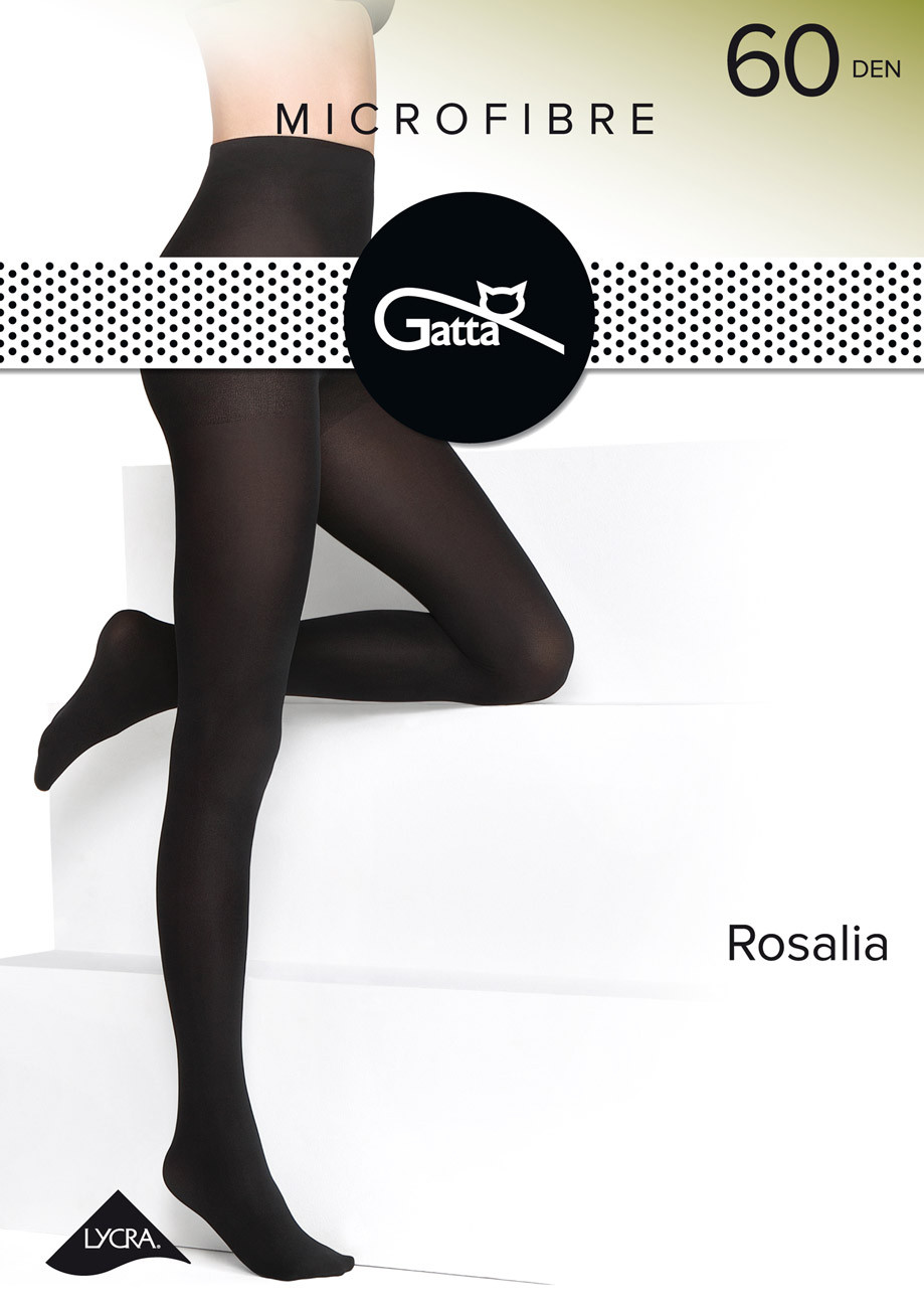 E-shop GATTA Pančuchové nohavice Rosalia60 nero 3(M)