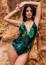 Dámske plavky Jungle-swimsuit