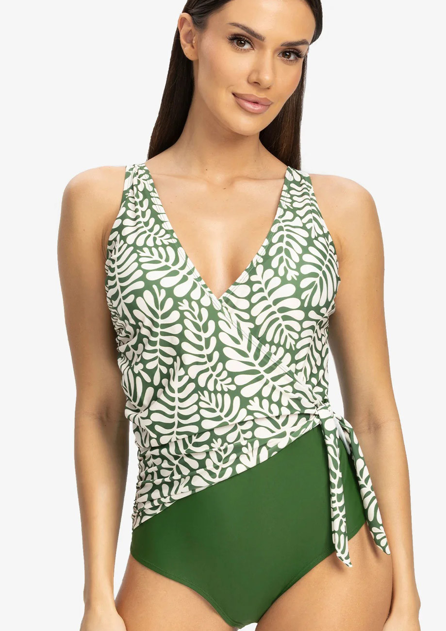 E-shop GATTA Dámske plavky Dalmacia-GR-swimsuit green