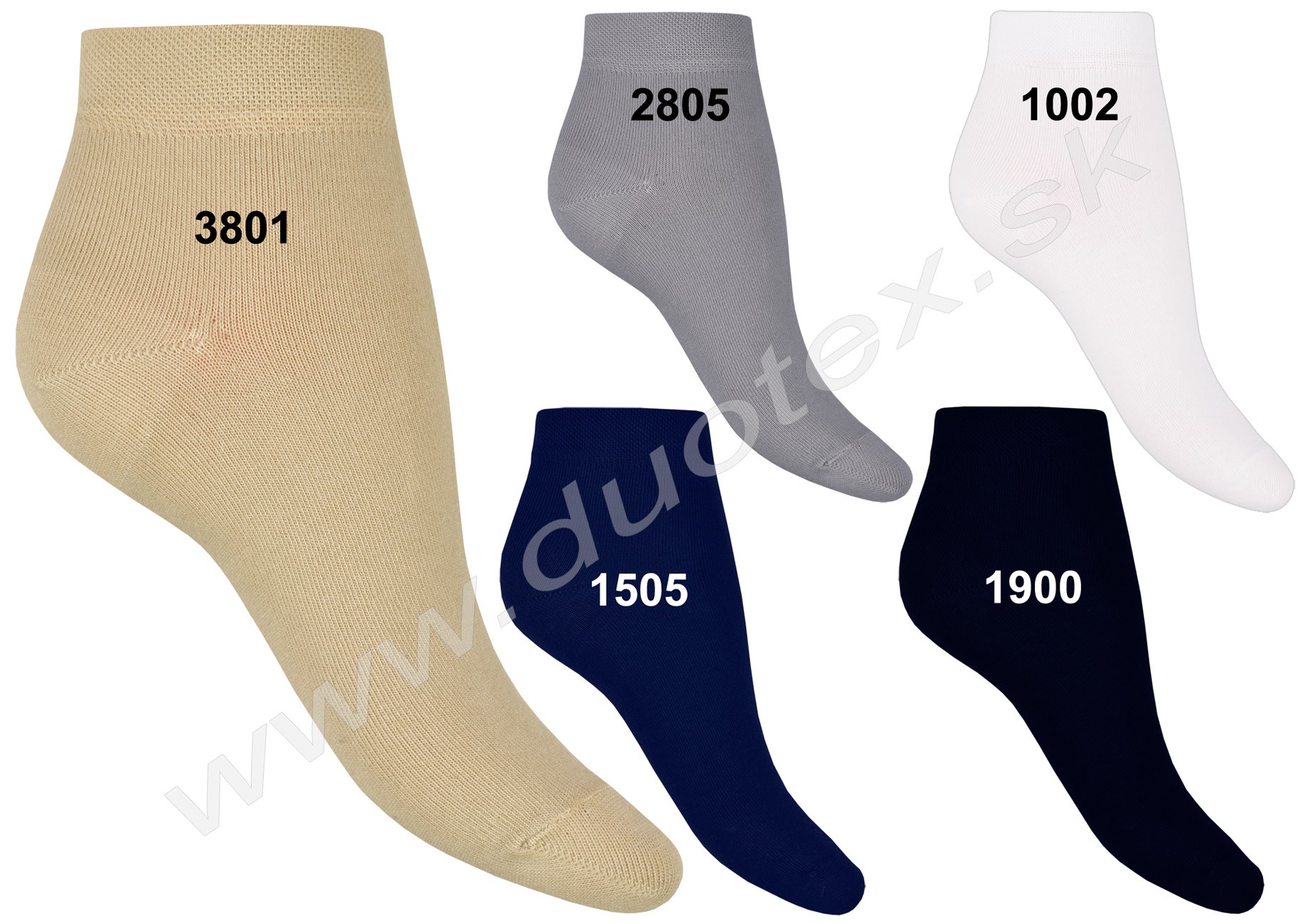 DUOTEX Bavlnené ponožky Palona 1900 37-39(24-26)