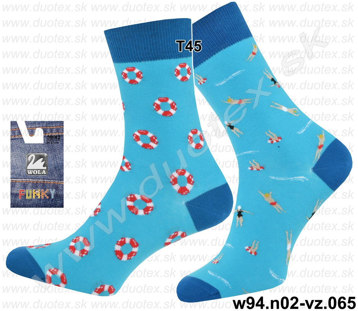 E-shop WOLA Veselé ponožky w94.n02-vz.065 T45 39-42(26-28)