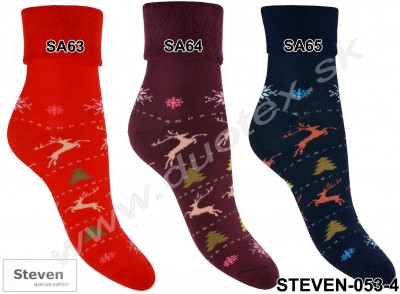 Dámske ponožky Steven-053-4