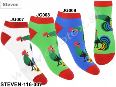 Kotníkové ponožky Steven-116D-007