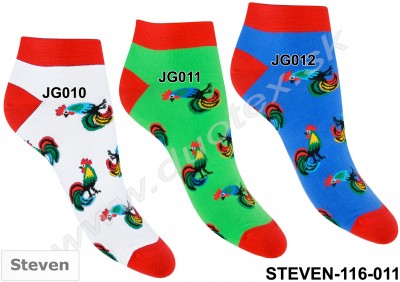 Kotníkové ponožky Steven-116D-011