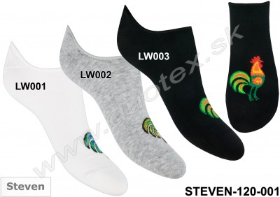 Kotníkové ponožky Steven-120-001