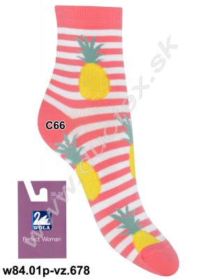 Dámske ponožky w84.01p-vz.678
