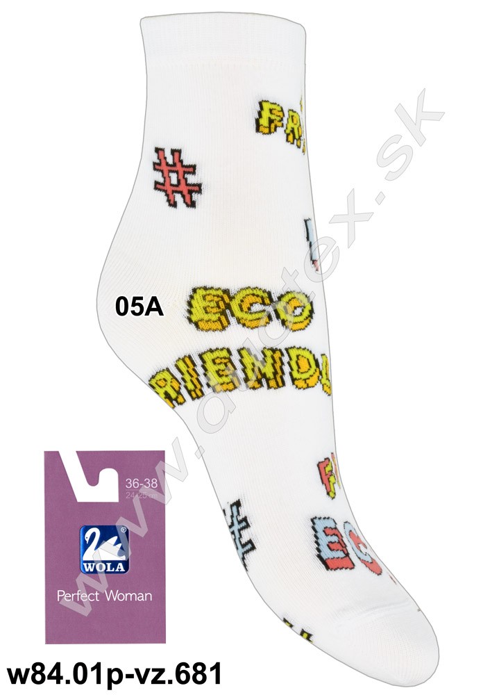E-shop WOLA Dámske ponožky w84.01p-vz.681 05A 36-38(24-25)