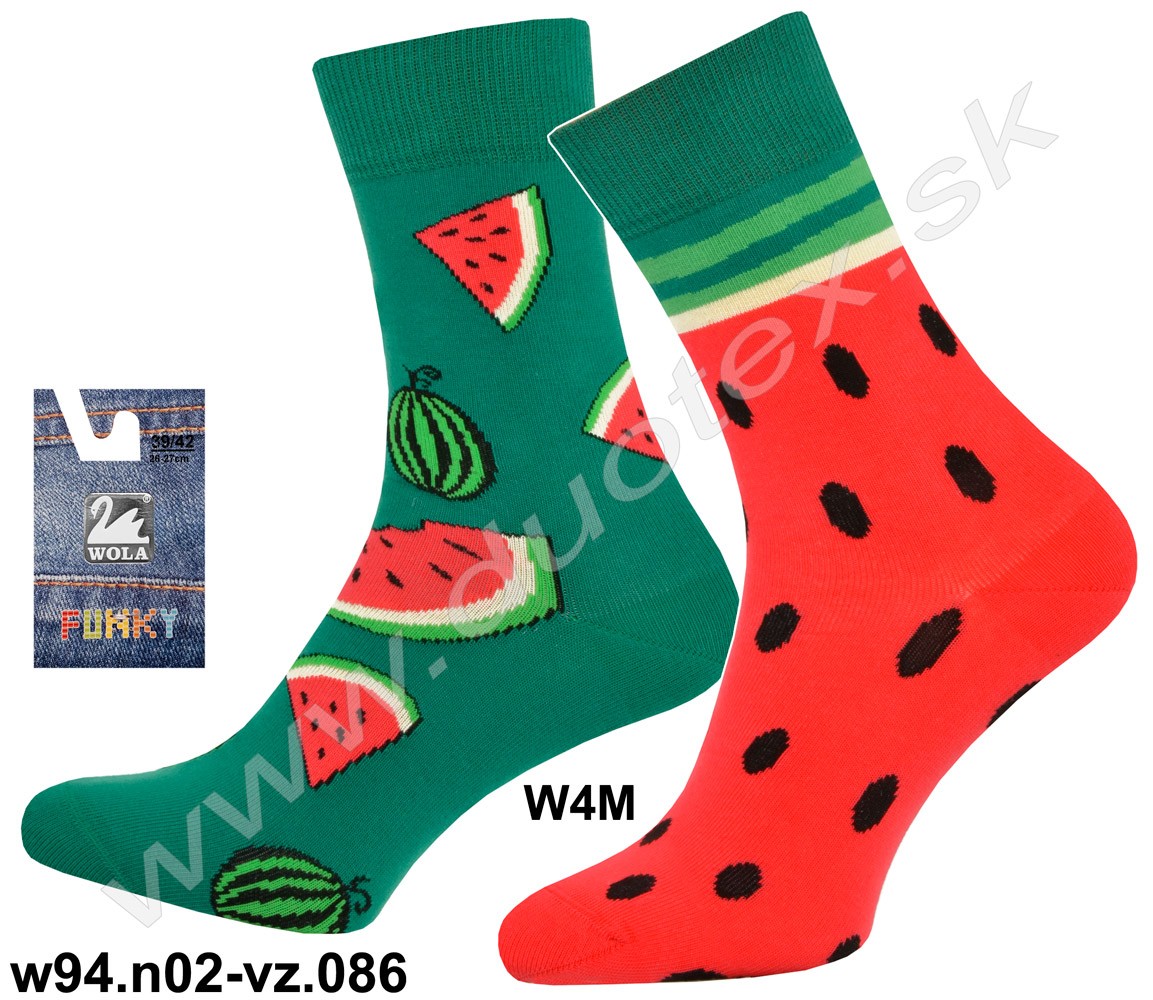 E-shop WOLA Veselé ponožky w94.n02-vz.086 W4M 43-46(28-29)