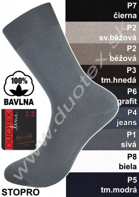 Bavlnené ponožky Stopro