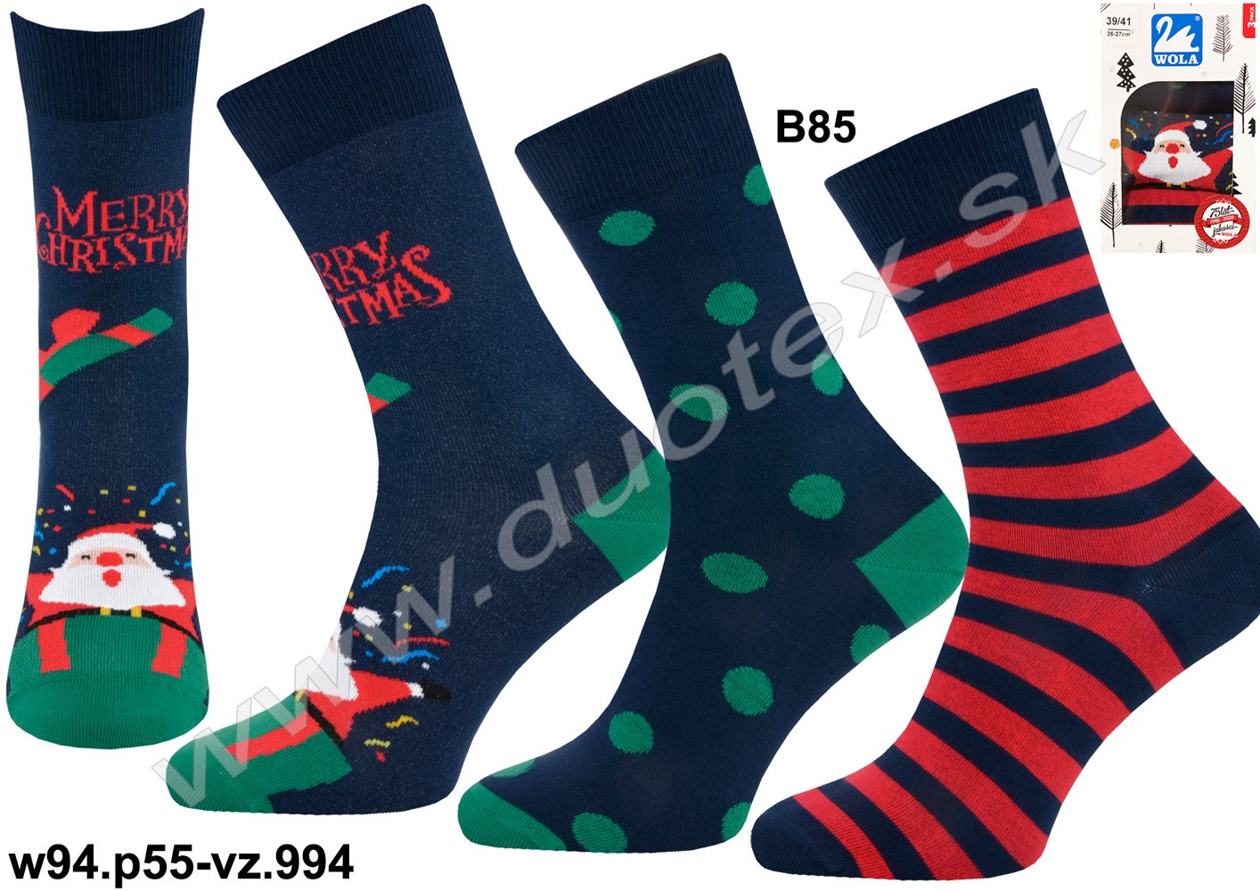 Vianočné ponožky w94.p55-vz.994